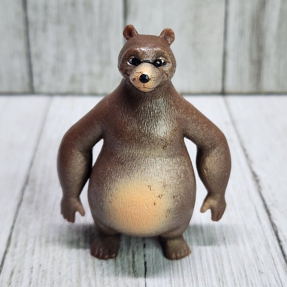 VTG The Jungle Book Baloo Action Figure Toy Plastic 3'' Tall Collectible